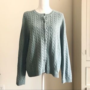 cozy vintage cotton cardigan